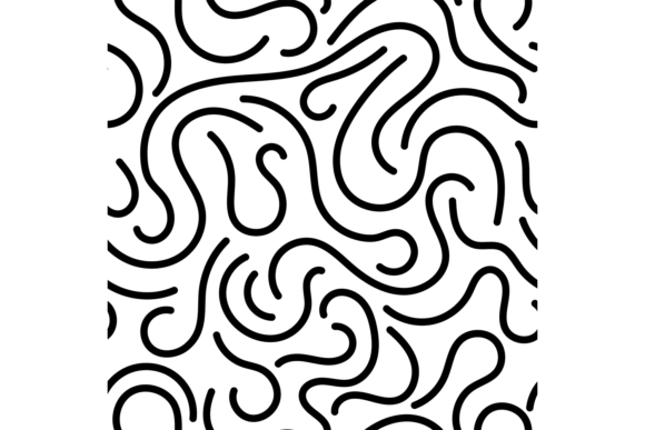 Download Abstract Curve Lines Seamless Pattern. W - Pattern Collection