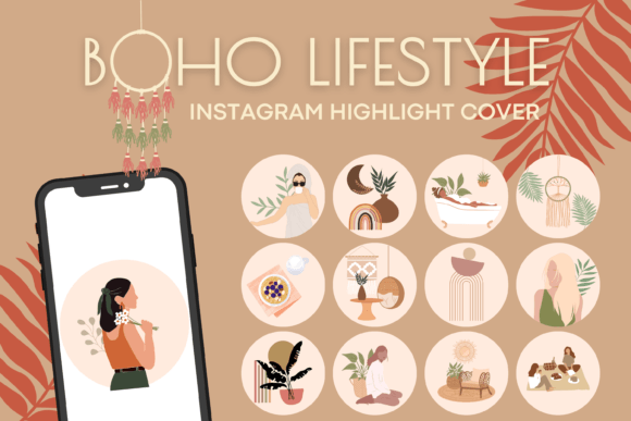 Download Boho Instagram Story Highlights - Highlights Collection