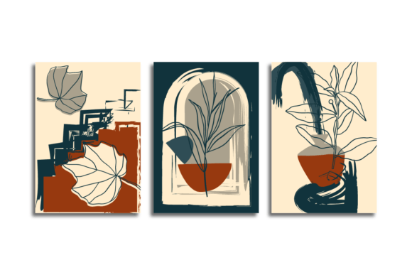 Download Minimalist Bohemian Poster Background - Premium Resources