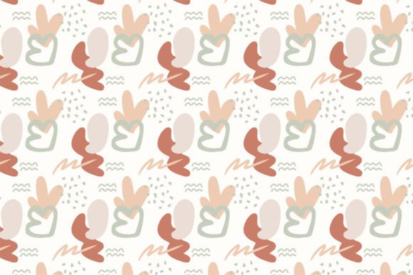 Download Aesthetic Shape Seamless Pattern - Pattern Collection