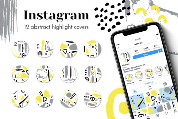 Download Abstract Instagram Story Highlights - Highlights Collection