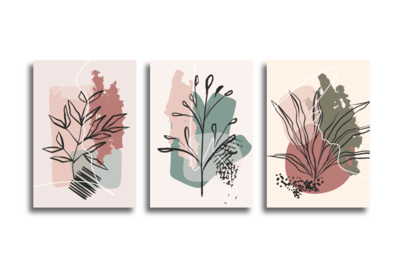 Download Outline Leaves and Abstract Shapes - Outline leaves Collection