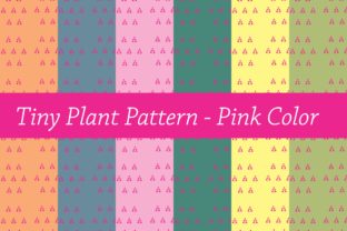 Download Tiny Plant Pattern Pink - Pattern Collection