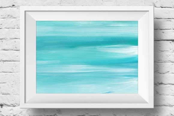 Download Blue White Abstract Printable Wall Art - Blue Collection