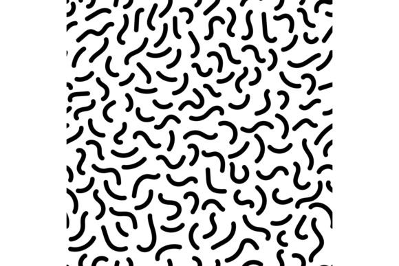 Download Curve Line Pattern. Seamless Ink Stroke - Pattern Collection