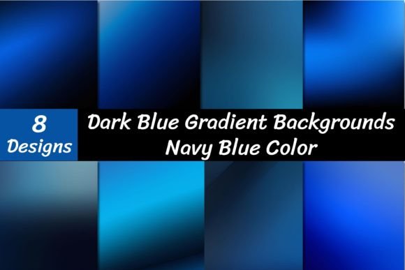 Download Navy Blue Gradient Backgrounds - Blue Collection