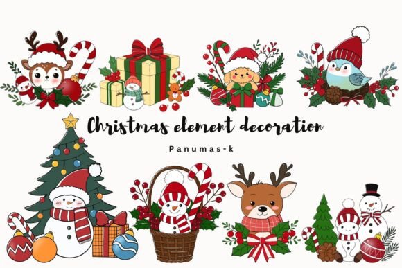 Download Christmas Element Decoration - Element Collection