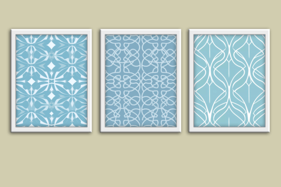 Download Light Blue Pattern Wall Art Prints - Pattern Collection