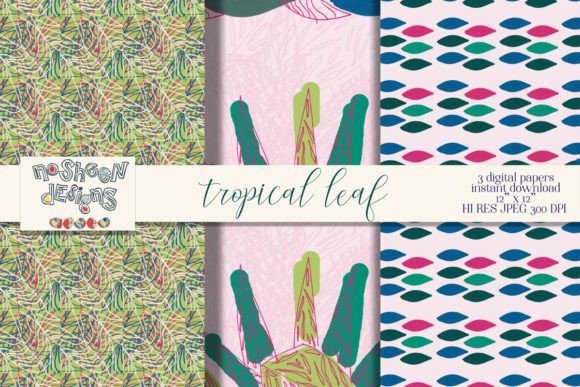Download Leaf and Plant Pattern Abstract Papers - Pattern Collection