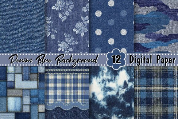 Download Denim Blue Background - Blue Collection